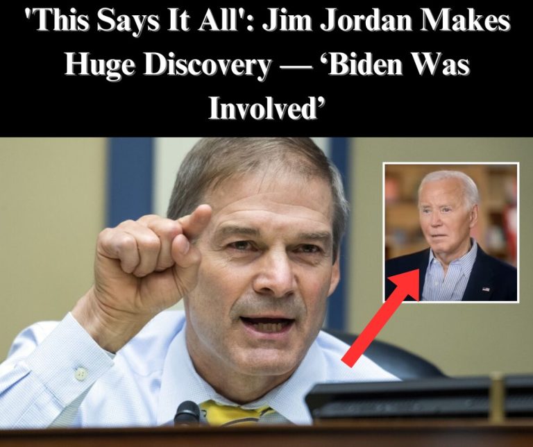 Jim Jordan Uncovers Shocking