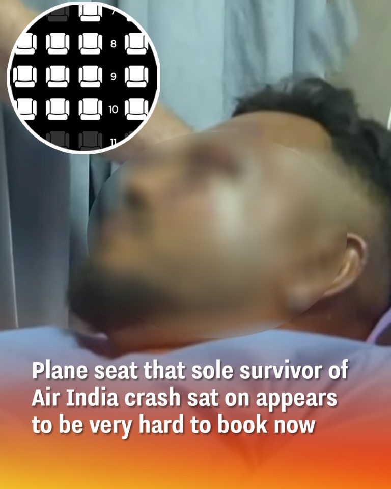 Plane seat that sole survivor of Air India crash sat on appears to be very hard to book now