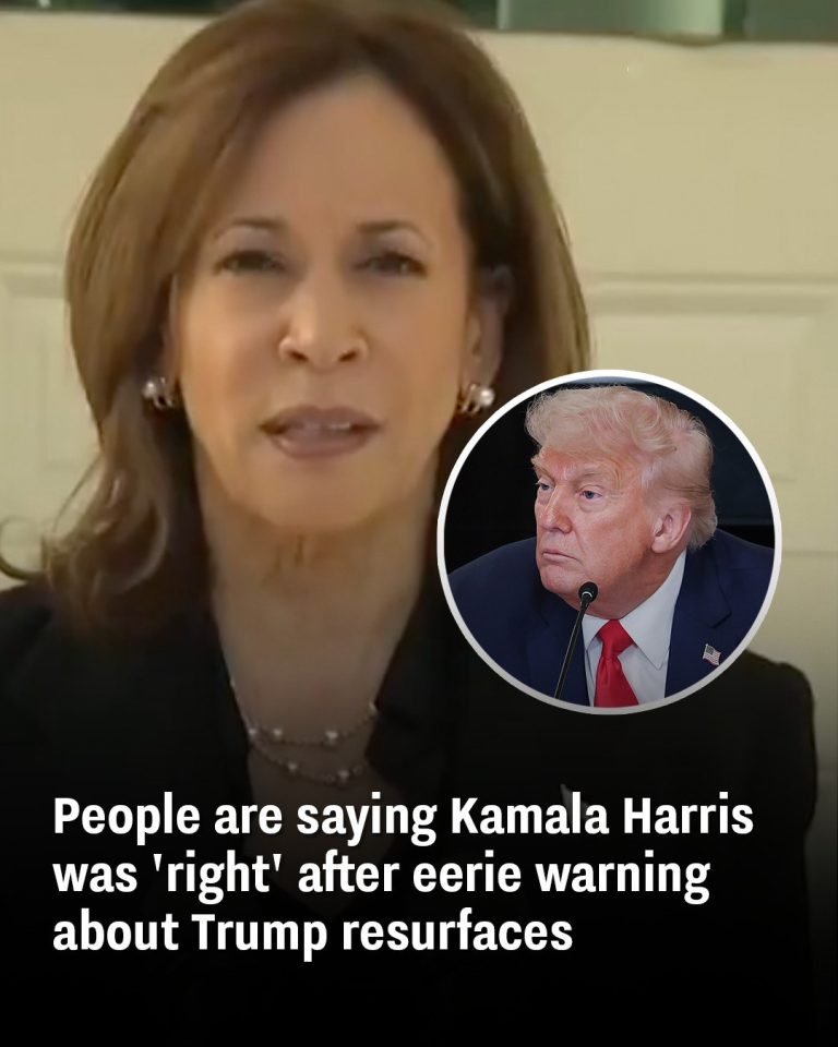 People are saying Kamala Harris was ‘right’ after eerie warning about Trump resurfaces