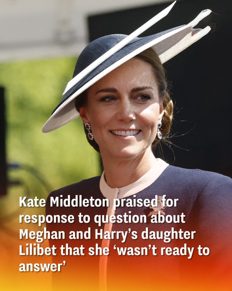Kate Middleton praised for response to question about Meghan and Harry’s daughter Lilibet that she ‘wasn’t ready to answer’