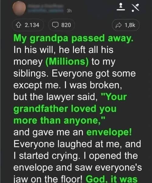 I Was Upset.