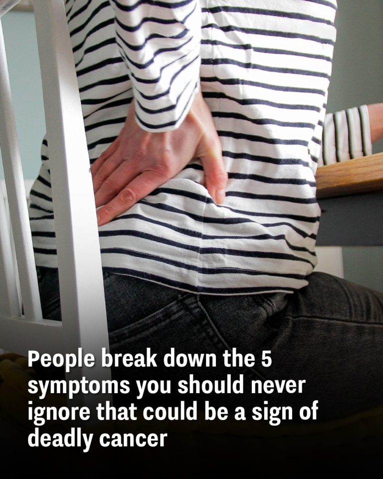 People break down the 5 symptoms you should never ignore that could be a sign of deadly cancer