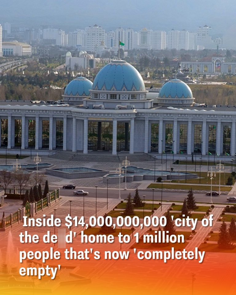 Inside $14,000,000,000 ‘city of the d.ad’ home to 1 million people that’s now ‘completely empty’