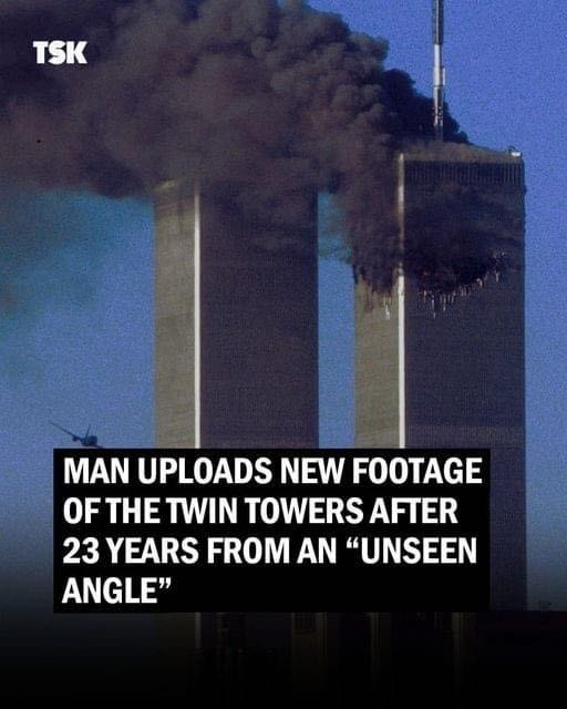 Man Releases Chilling Never Seen Before Footage of Twin Tower Collap