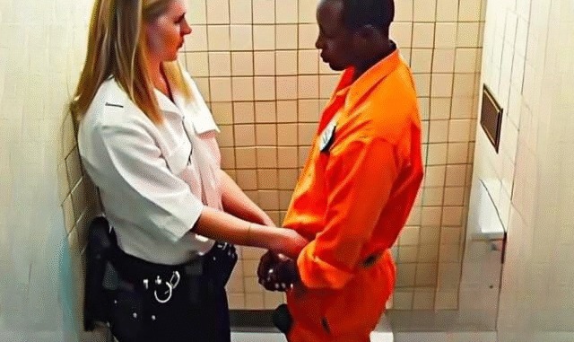 Female Prison Staff Caught in Unaut