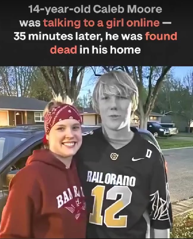 14-Year-Old Boy’s
