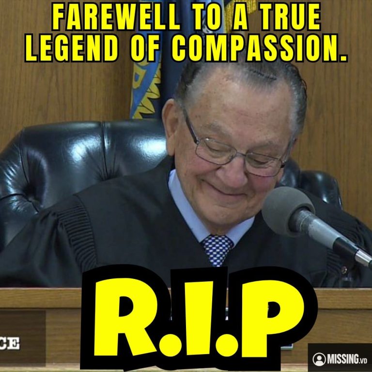 JUST IN: Judge Frank Caprio, “America’s Nicest Judge,”