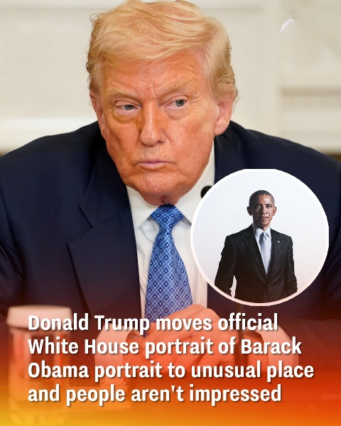 Donald Trump moves official White