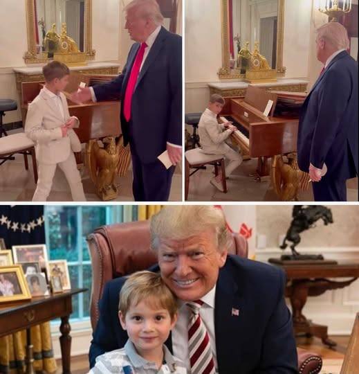 Ivanka Shares Sweet Video of Son Theo Play