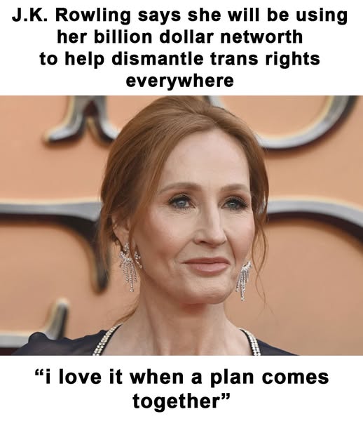 J.K. Rowling Continues Public Opposition