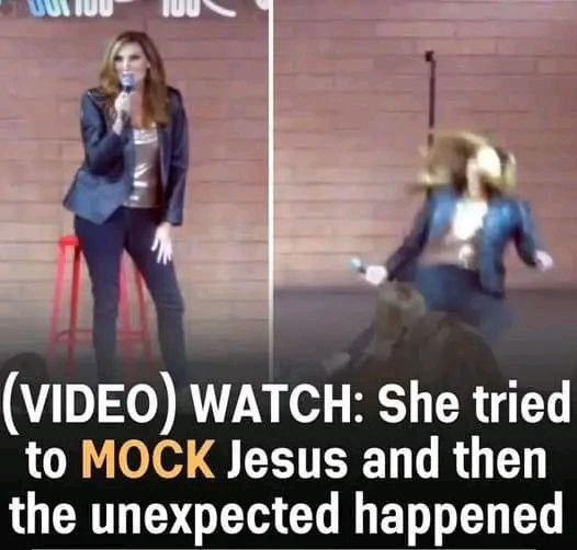 She Attempted to mock>