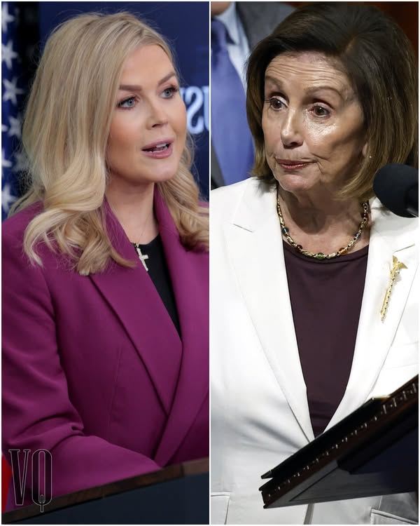 Karoline Leavitt’s Bold Response Stuns Pelosi