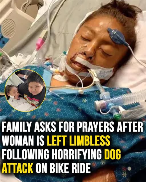 Woman left limbless after horrific dog attack