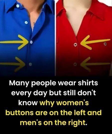 Why Are Women’s Buttons on the Left?