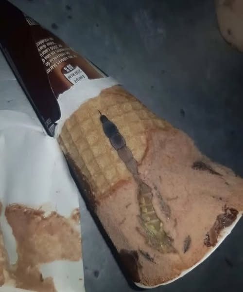 My daughter opened a package of c