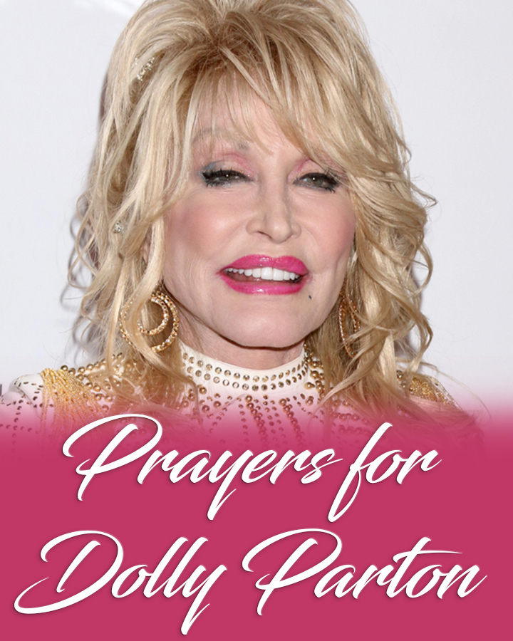 With heavy hearts…  Dolly Parton needs