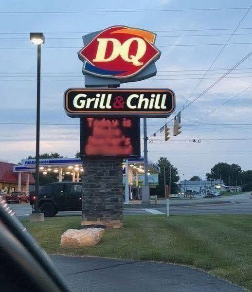 Look what the sign said, people can’t believe it