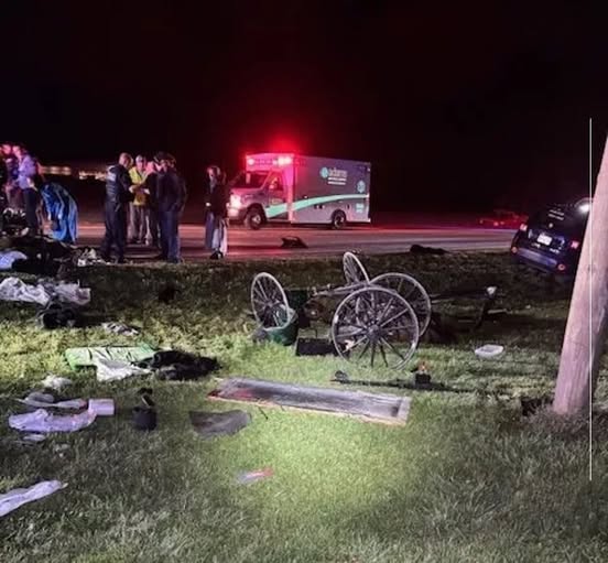 Jeep plows into Amish buggy near B