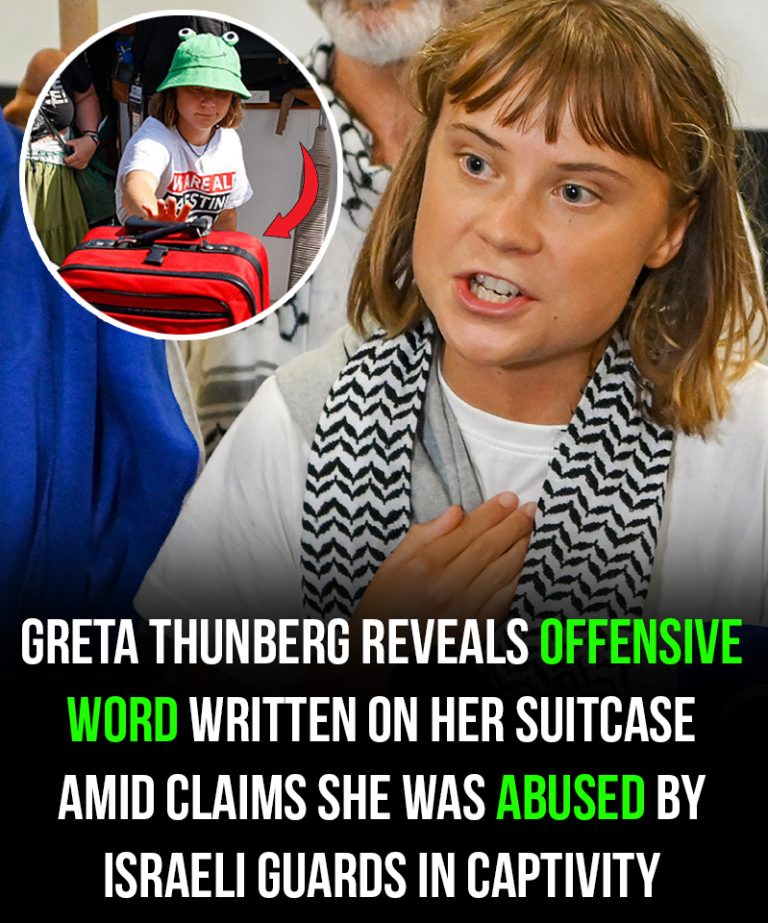 Greta Thunberg unveils disturbing mes