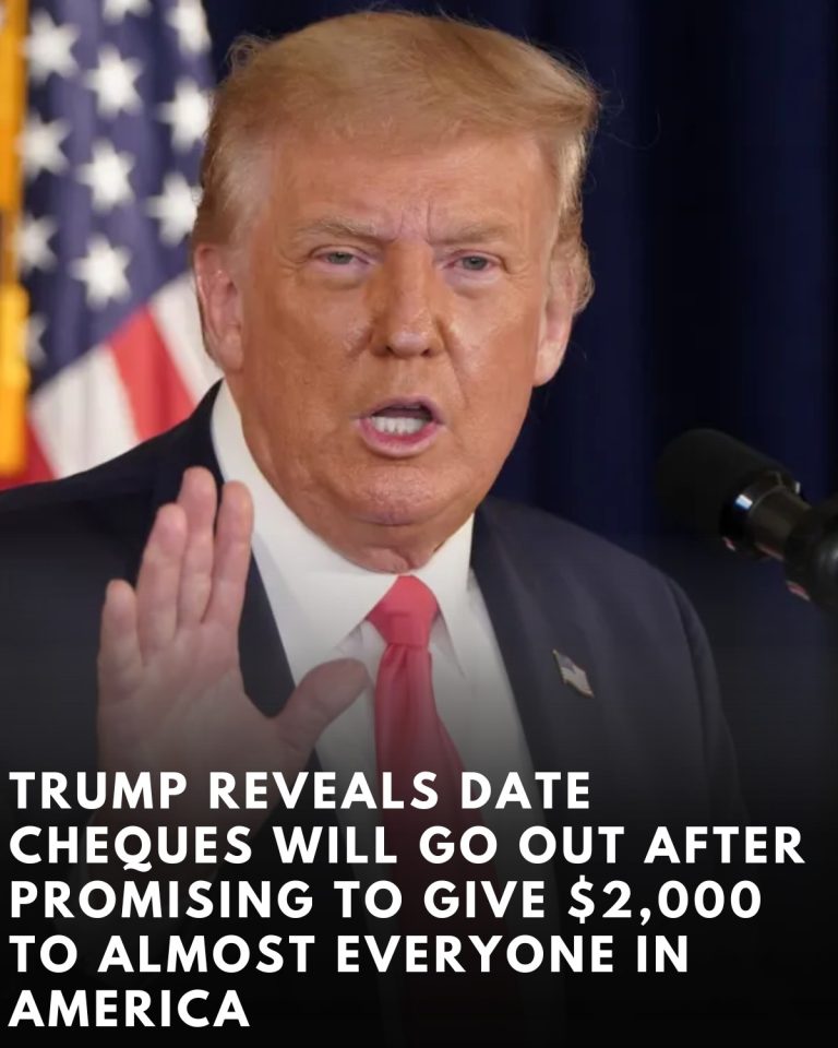 Trump Reveals Date Cheques Could G
