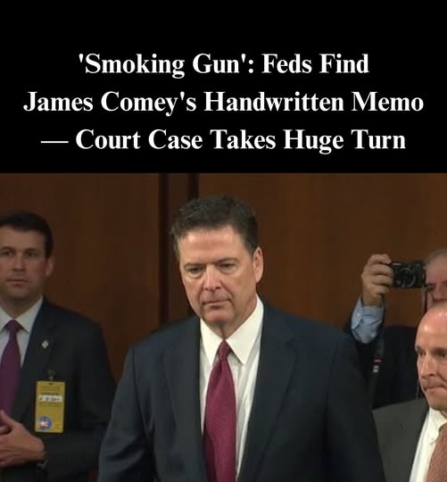 FBI Finds Comey Handwri