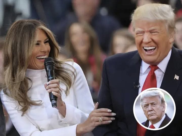 Photo Of Donald Kissing Melania At Baseball