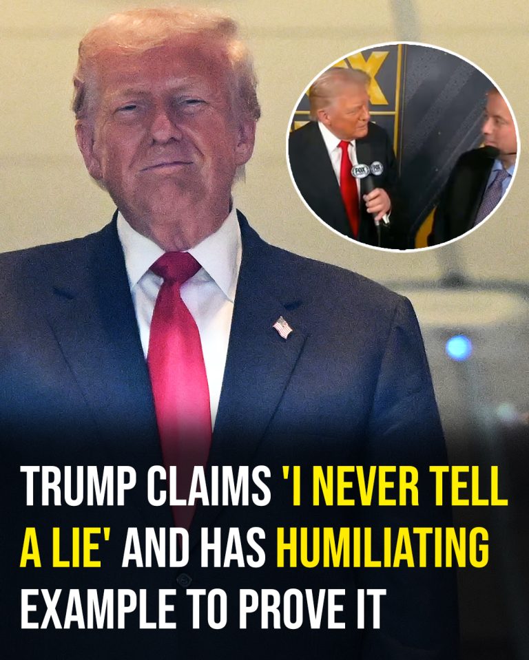 Donald Trump insists “I never tell a lie”