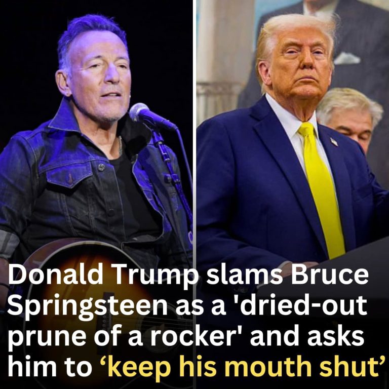 Bruce Springsteen Talks about Trump