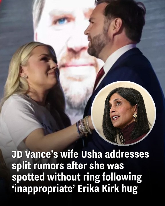 JD Vance’s wife Usha addresses split rumors