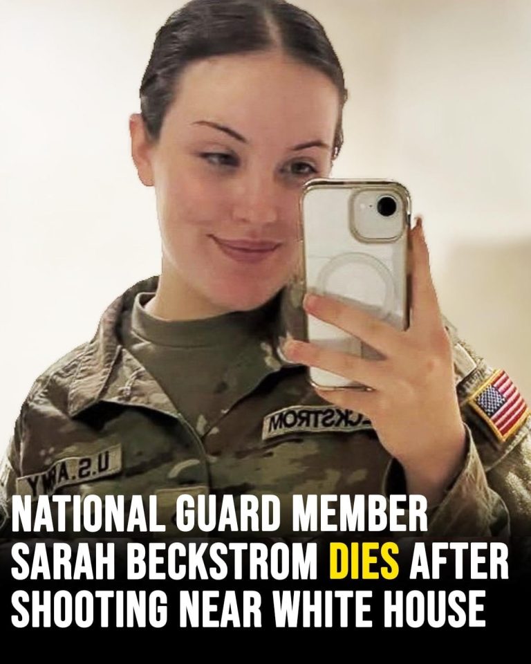National Guard member Sarah Beckstrom dies