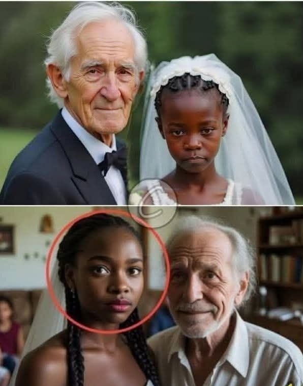 Poor black girl marries 70 Y