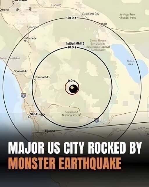 Powerful earthquake strikes San Di