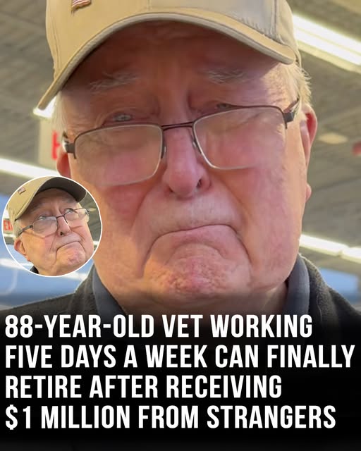88-year-old veteran working five days