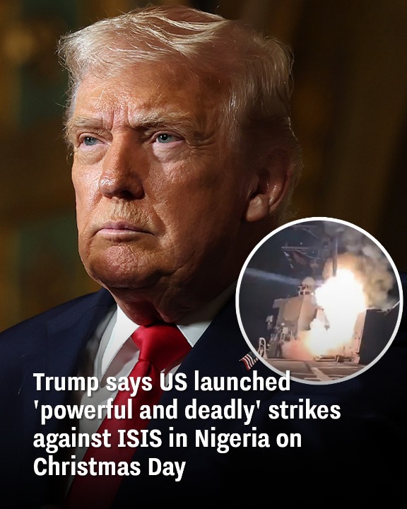 Trump says US launched ‘powerful