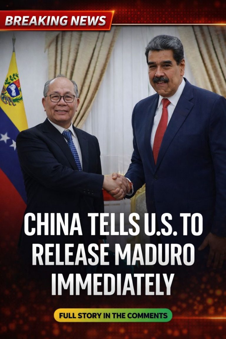 Venezuela latest: China demands US fr