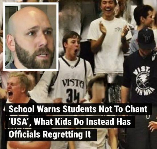 Students Told Not to Cheer ‘USA’ at School