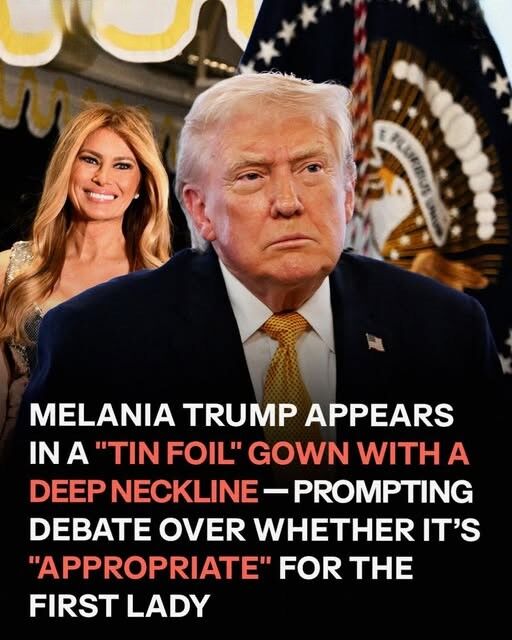 Melania Trump Dazzles in Glamorous