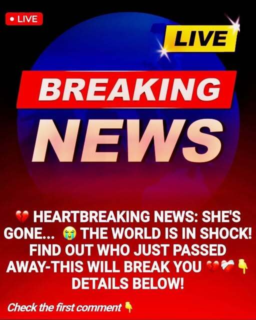 We Announce With Heavy Hearts the Passing