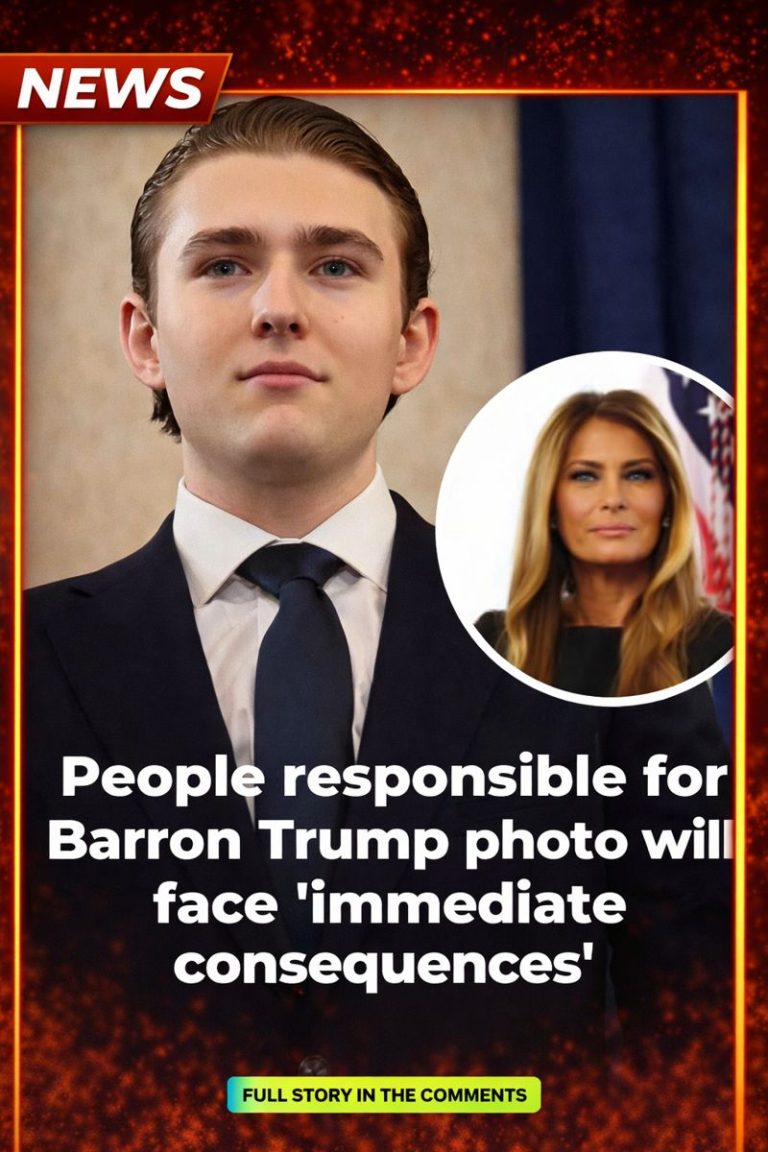 People responsible for Barron Trump photo