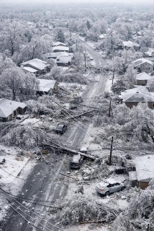 Severe Ice Storm Leaves Hundreds of Thousands With