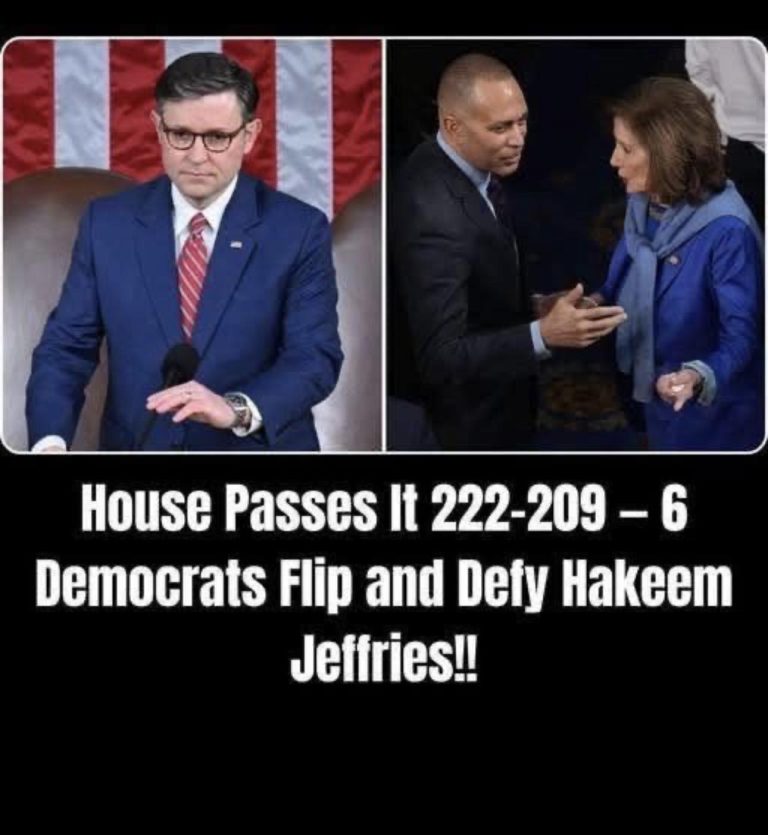 BREAKING: House Republicans Just Passed It