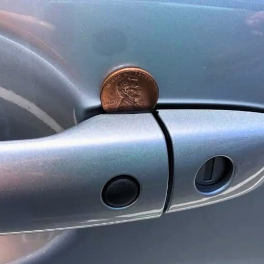 If You Find a Penny in Your Car Door