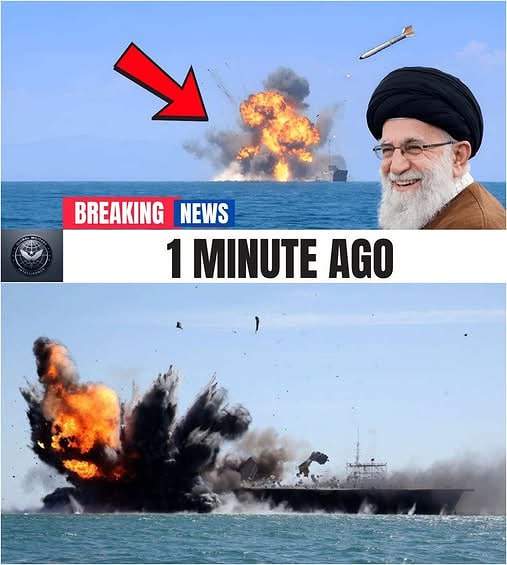Iran Tried to Sink a U.S. Aircraft