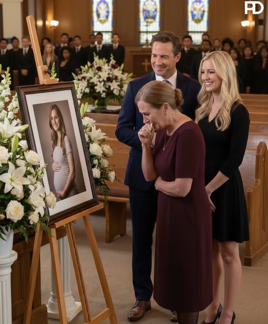 I stepped into my eight-month-pregnant