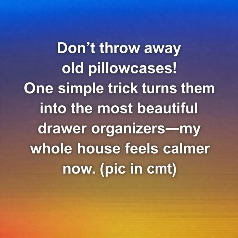 A Forgotten Pillowcase Trick Returns as a