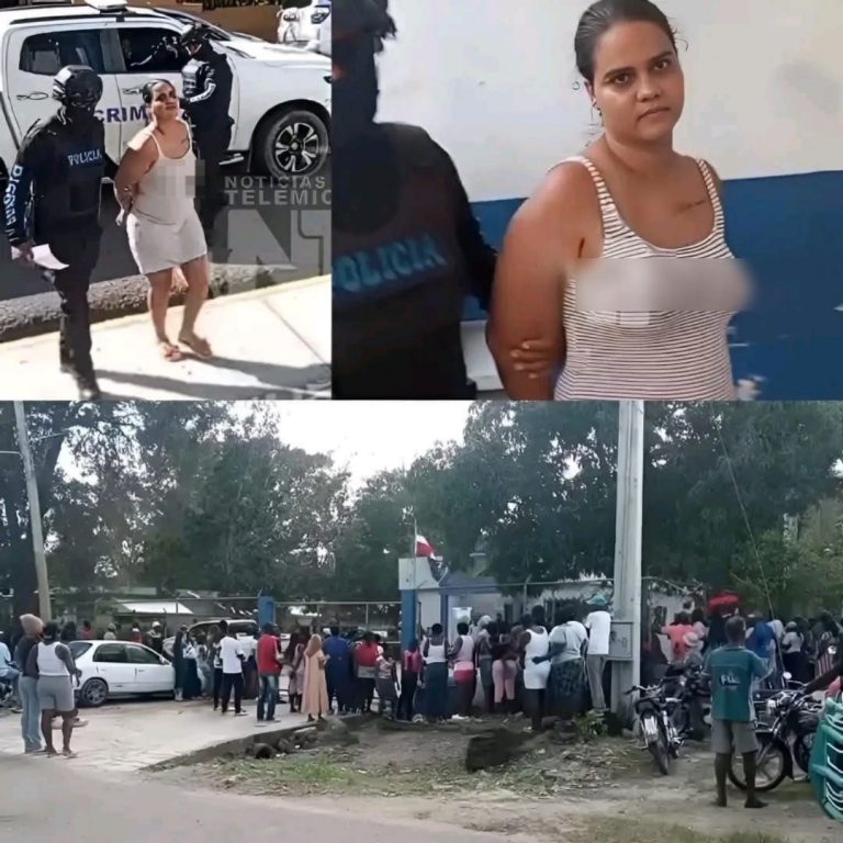 This woman was caught 