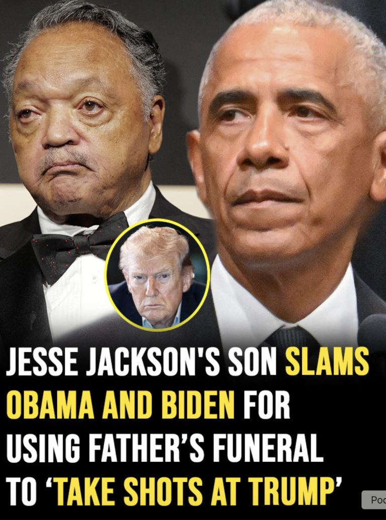 Jesse Jackson’s son slams Obama and B