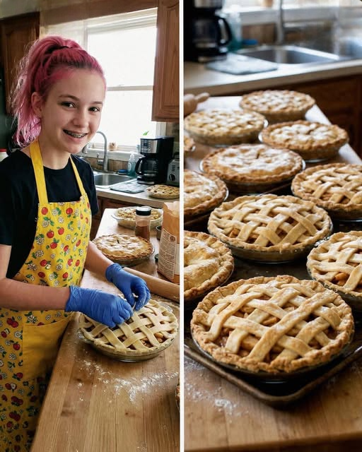 My 14-Year-Old Daughter Baked 40 Apple Pies