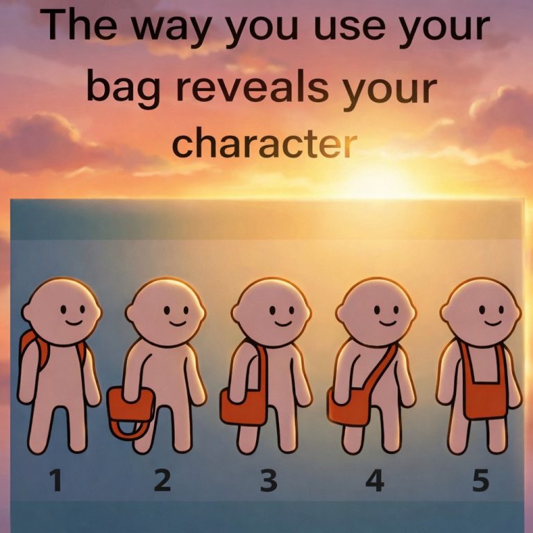 The way you use your bag gives clues a