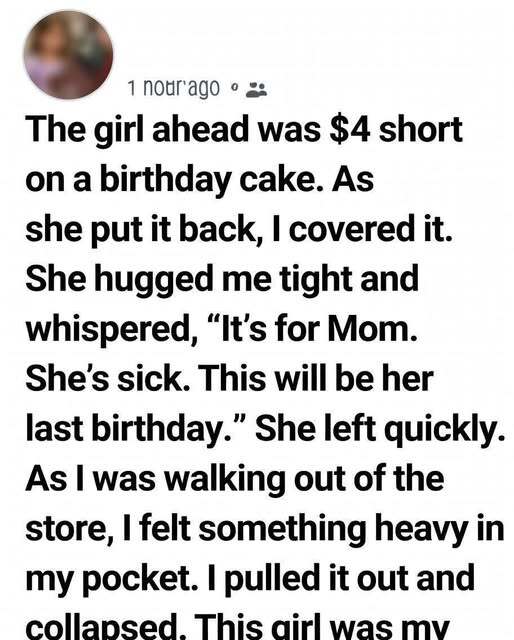 A Small Act of Kindness at the Gro